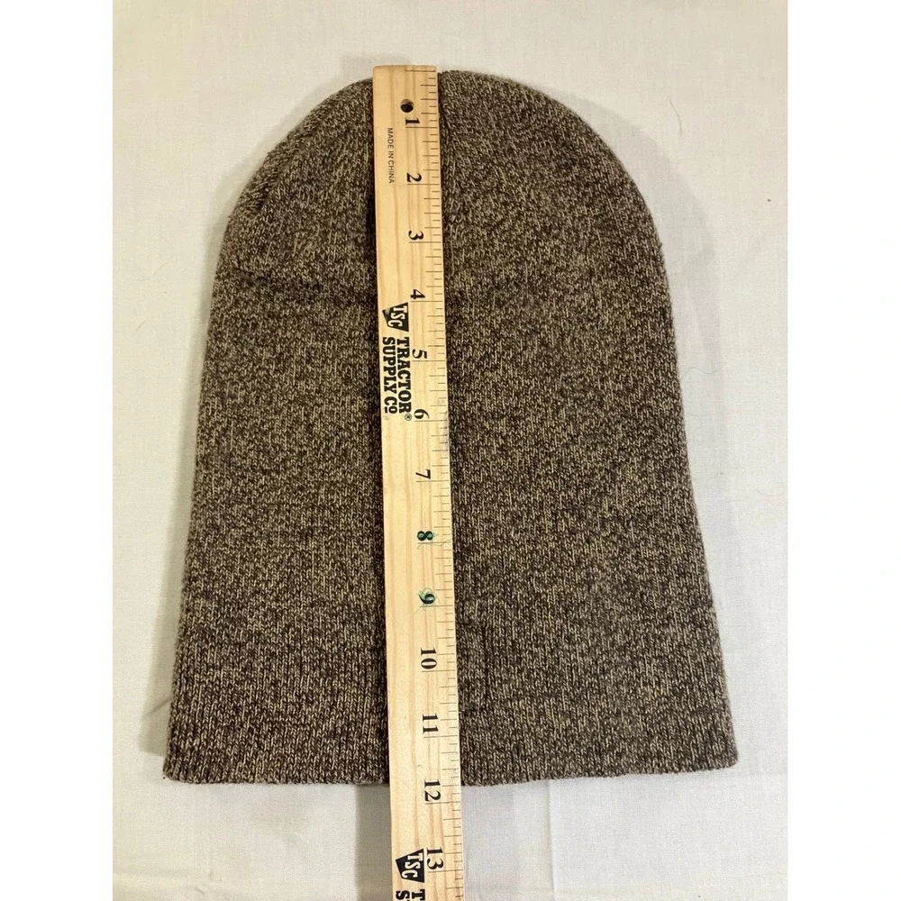 Carhartt A18 Brown Marled Knit Beanie Watch‎ Hat One Size Fits All Brown Heather
